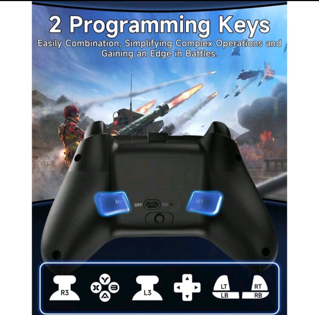 Wireless PC And Multiplatform Gaming Controller
